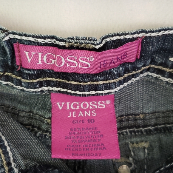 Vigoss Jeans girls size 10 - Picture 2 of 4